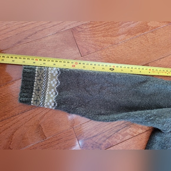 Vintage Croft & Barrow Christmas Silk Blend  Sweater Petite M Cardigan Women - Picture 8 of 8